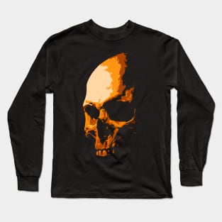 Golden Skull Long Sleeve T-Shirt